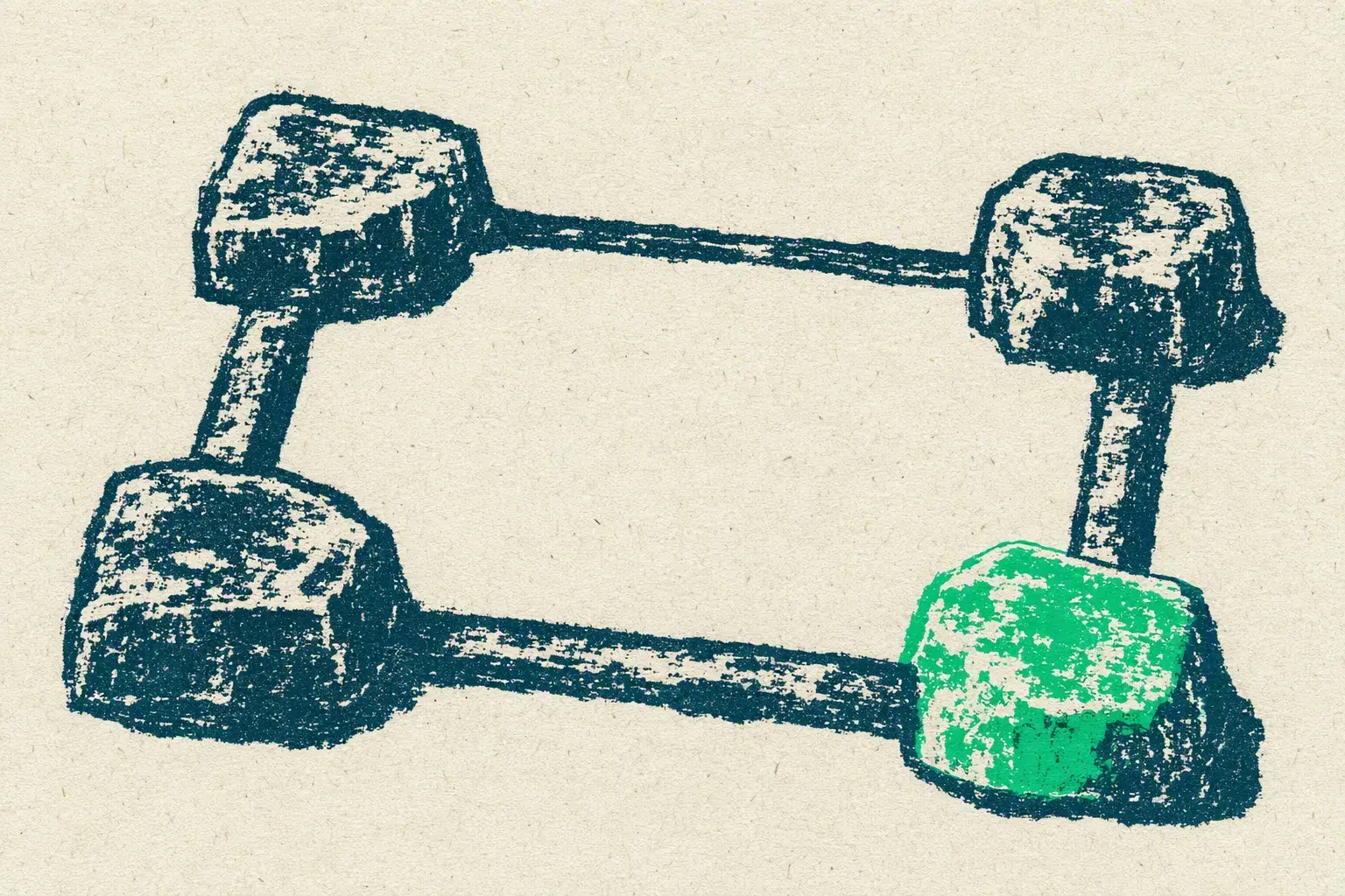 The Transurfing Navigator journey, 2020: Cornerstones set along a marked rectangular outline, one stone printed green